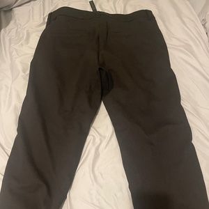 Men's Lululemon Wool ABC Pant Size 31 Waist Gray/Black